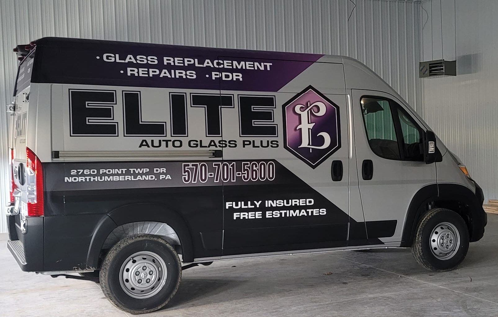 Elite Autoglass Van